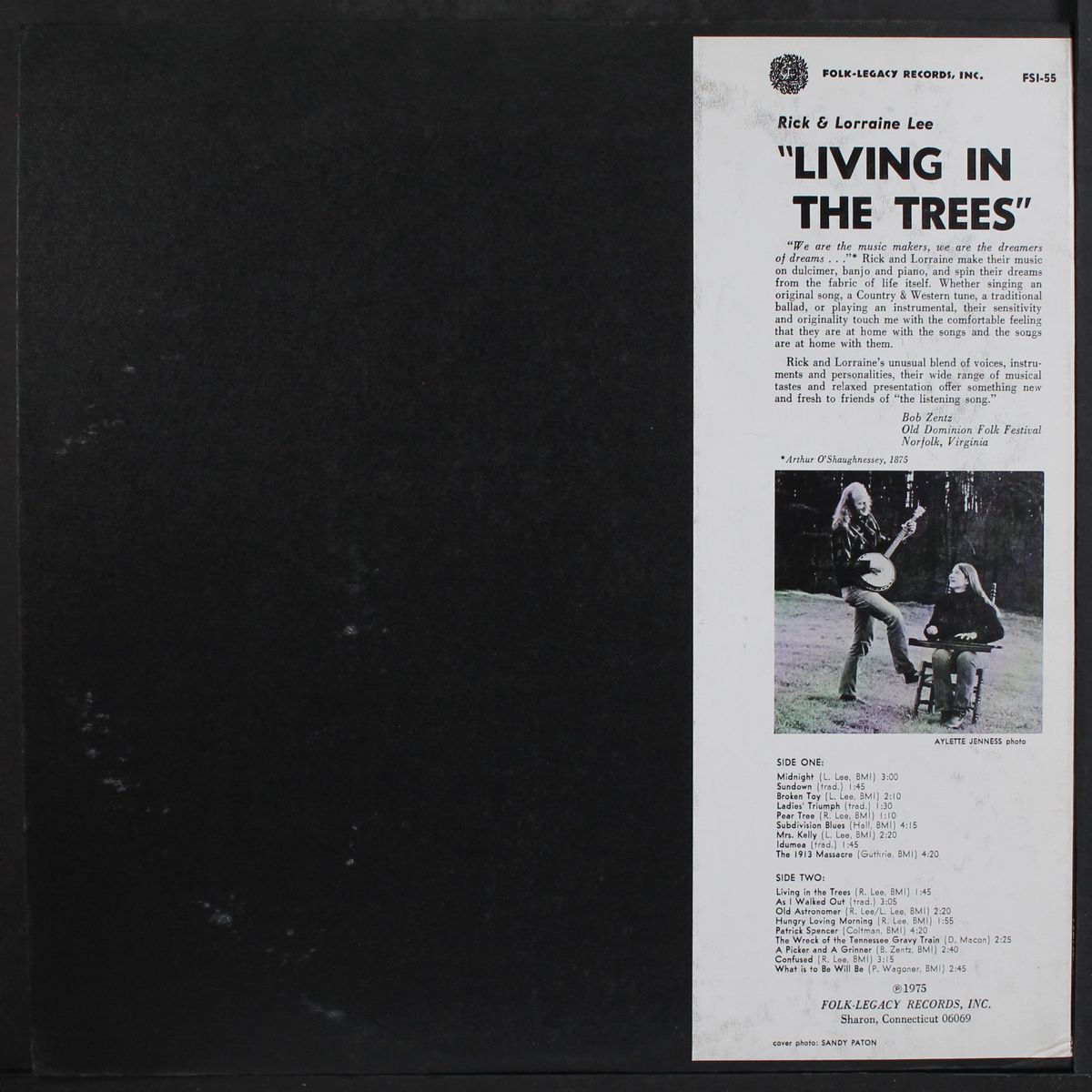 living in the trees by RICH & LORRAINE LEE