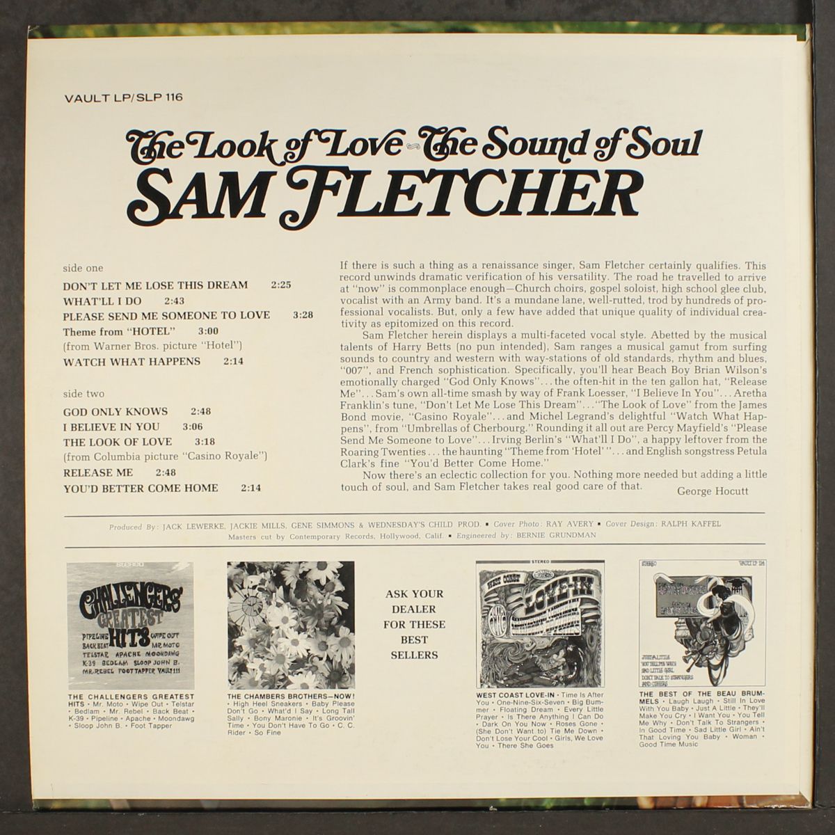 the look of love, the sound of soul by SAM FLETCHER