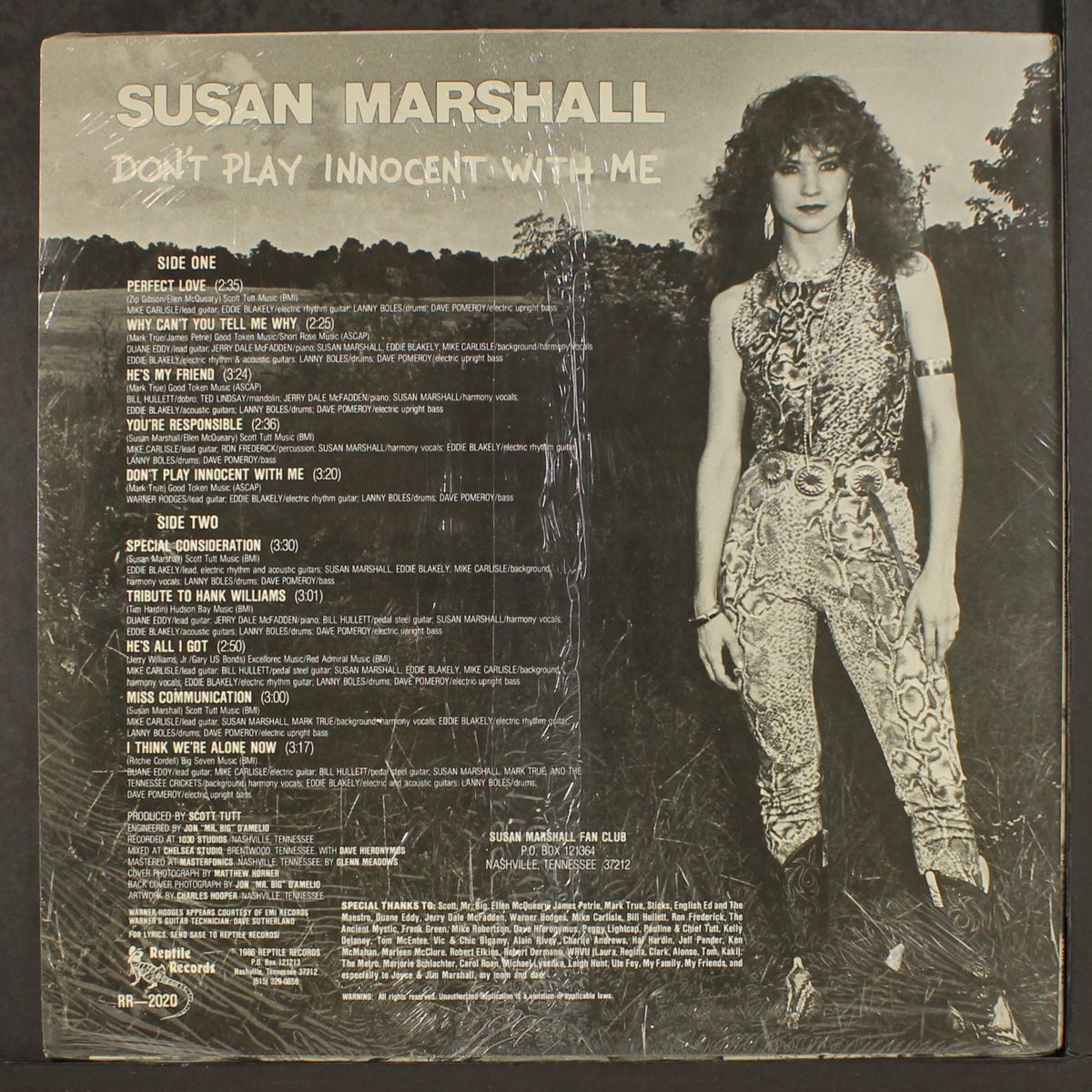 don't play innocent with me by SUSAN MARSHALL