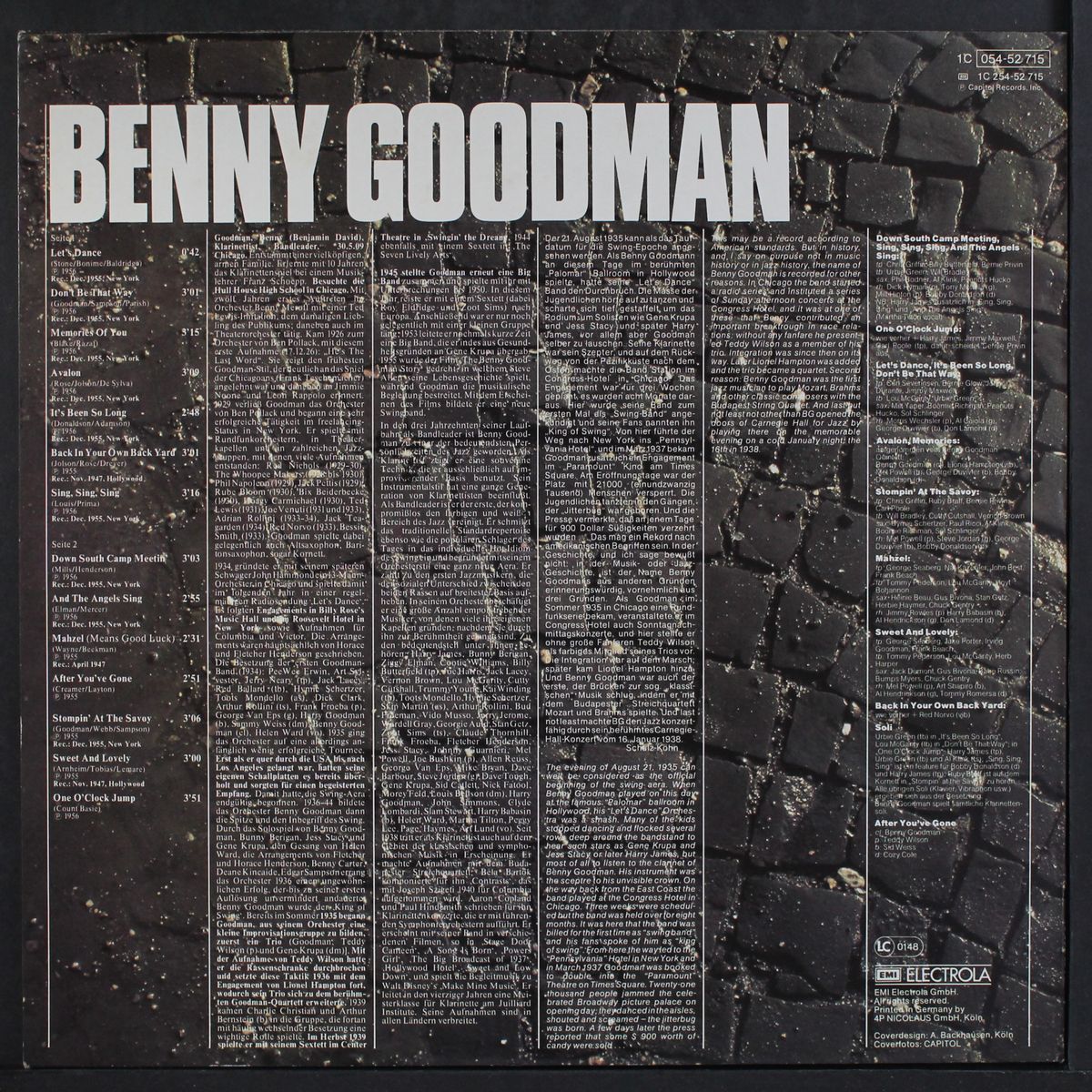 swing goes on, vol. 6 by BENNY GOODMAN