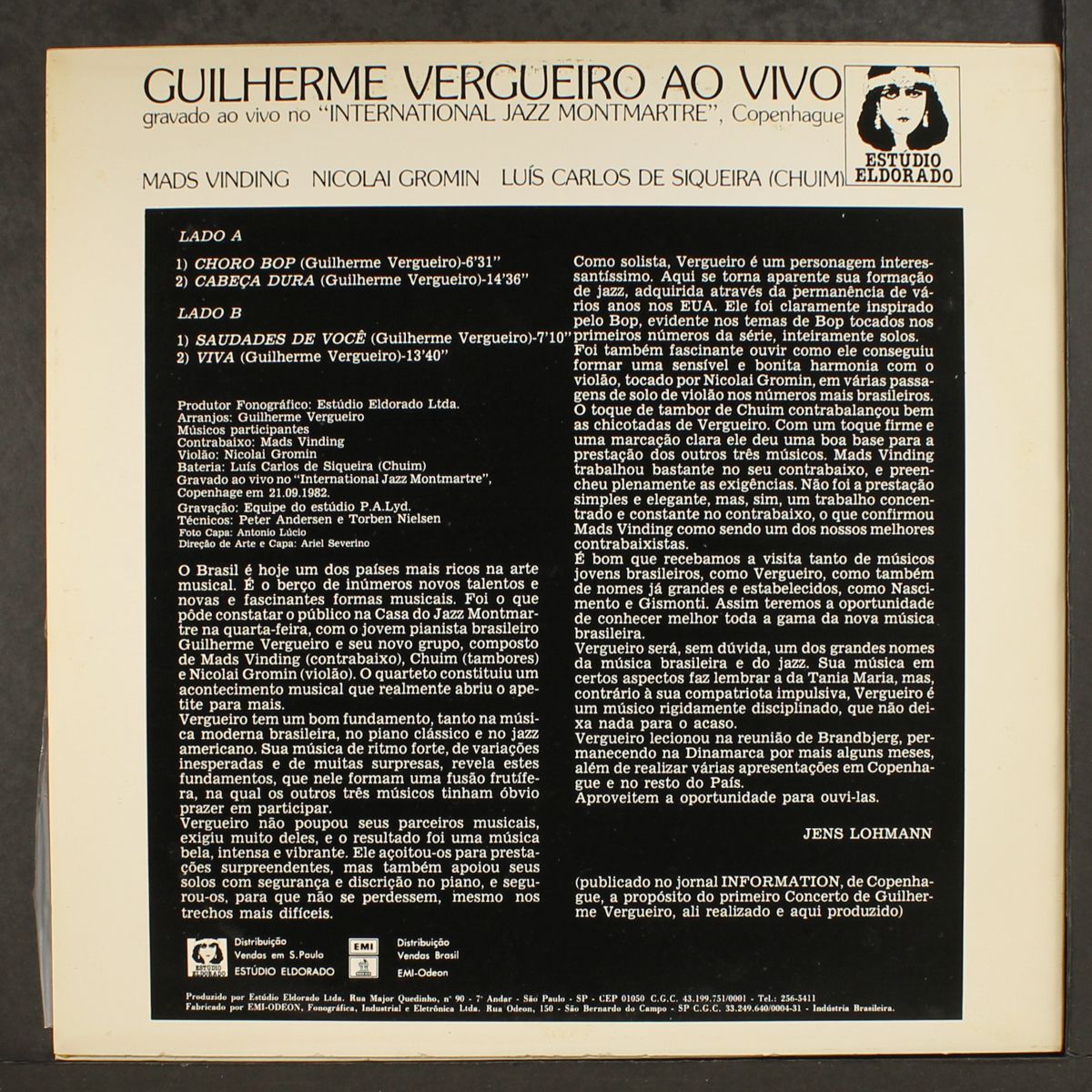 ao vivo international jazz montmartre by GUILHERME VERGUEIRO