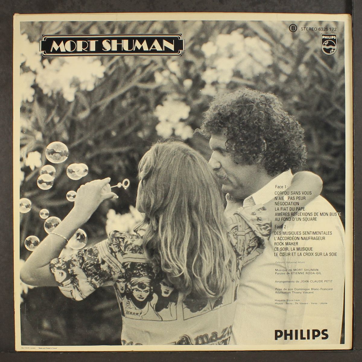 des chansons sentimentales by MORT SHUMAN