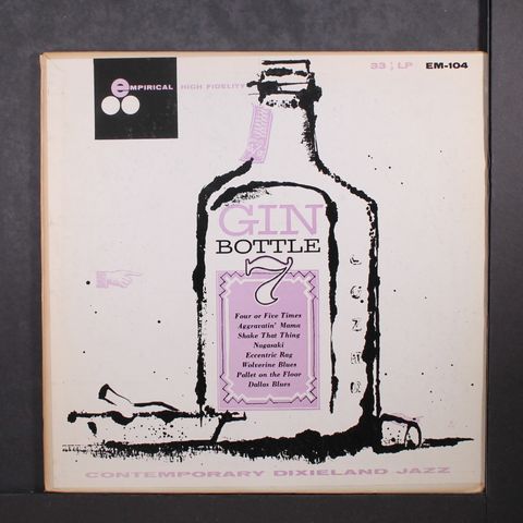 GIN BOTTLE 7