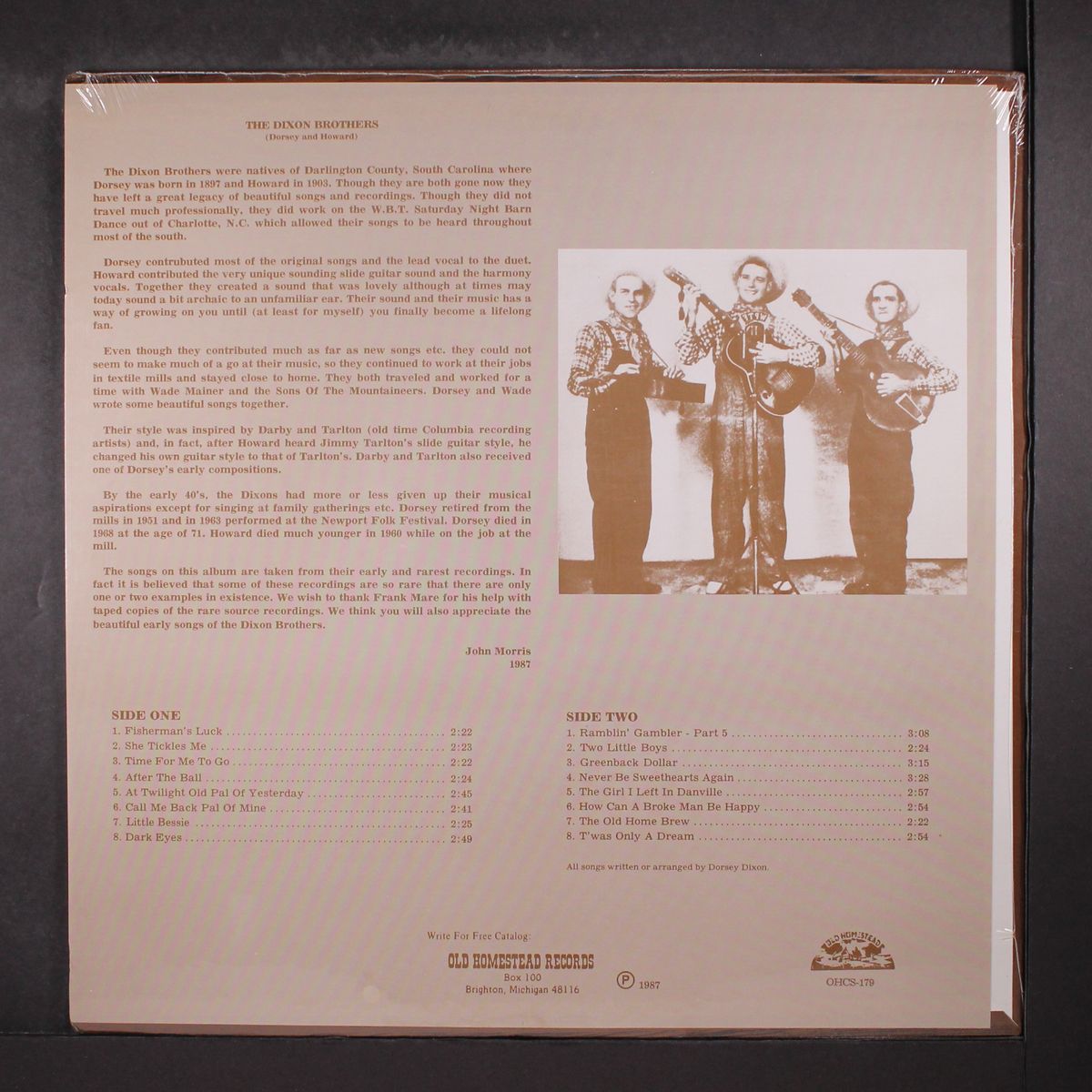 volume iv by DIXON BROTHERS