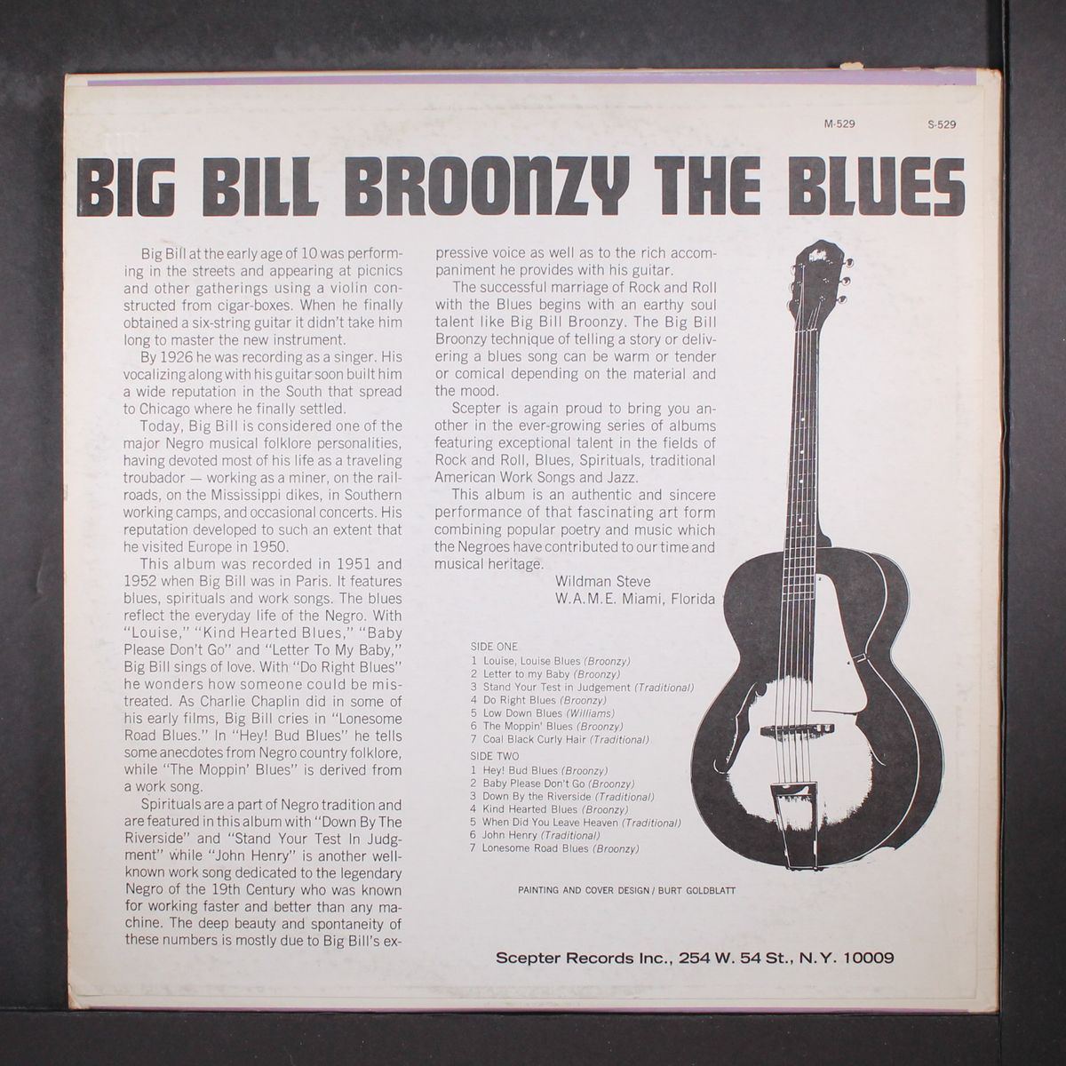 the blues by BIG BILL BROONZY