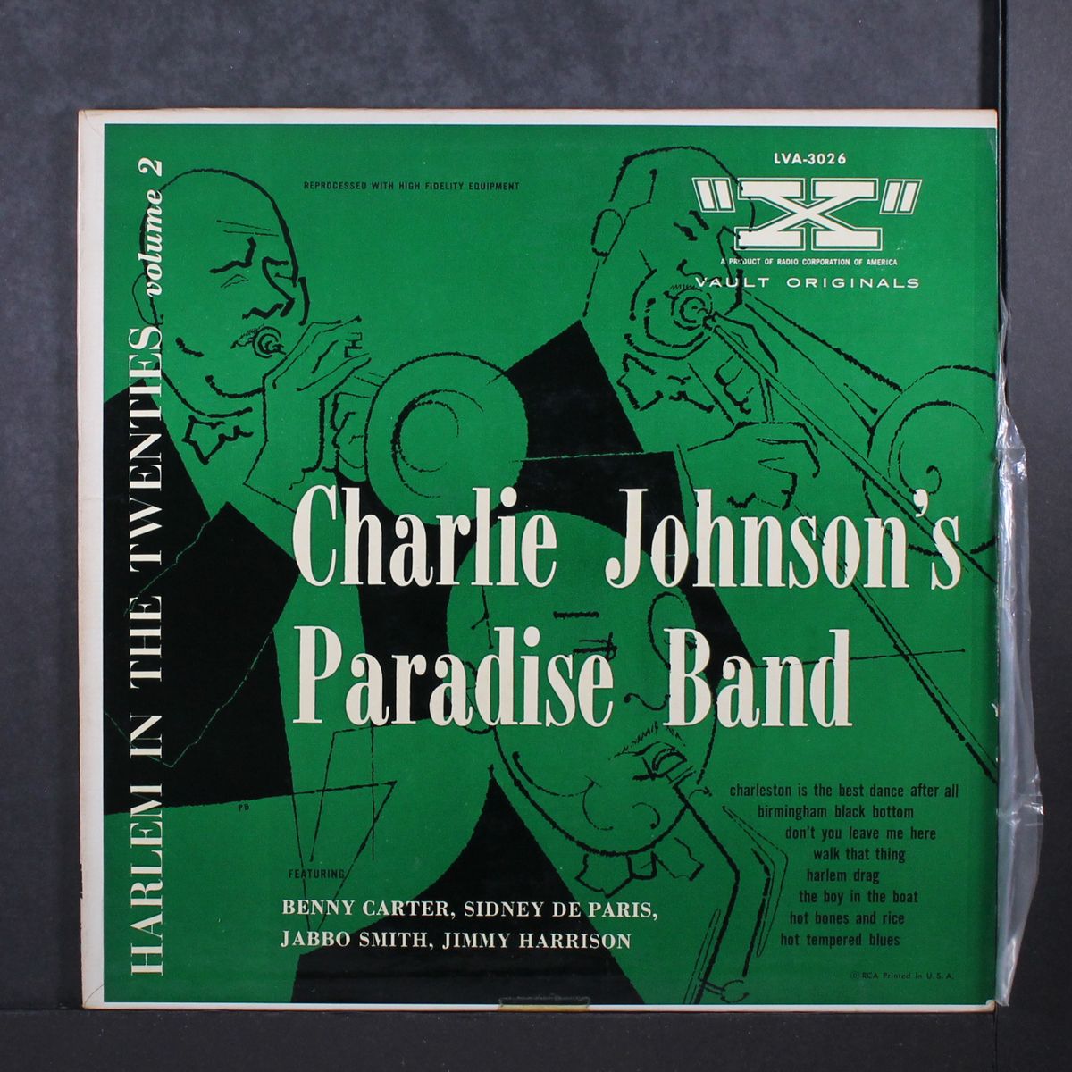 harlem in the twenties, vol. 2 by CHARLIE JOHNSON'S PARADISE BAND