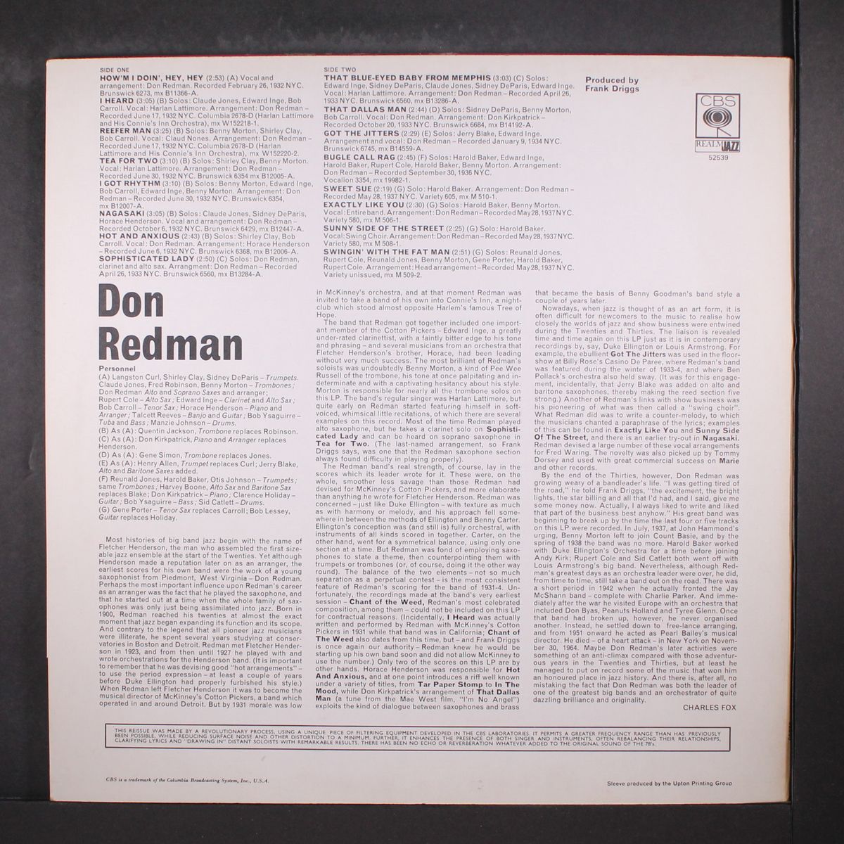 don redman by DON REDMAN