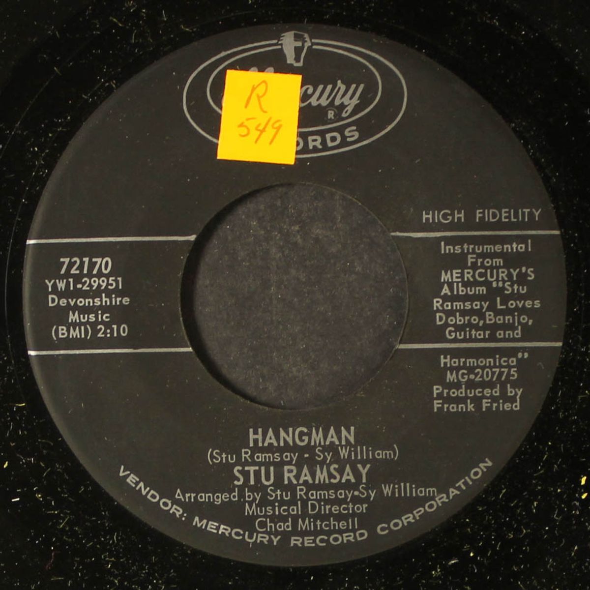 hangman / rumble on rush street by STU RAMSAY