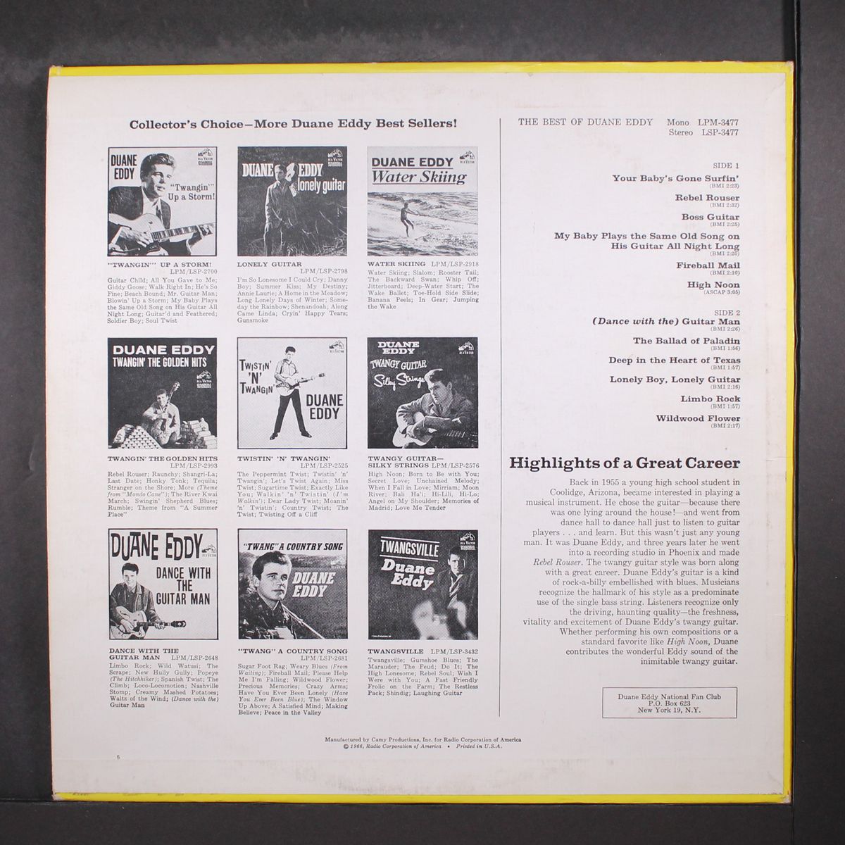 best of duane eddy by DUANE EDDY