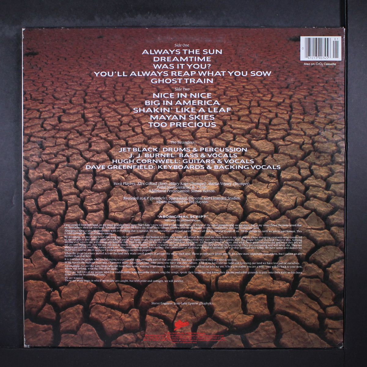 dreamtime by STRANGLERS