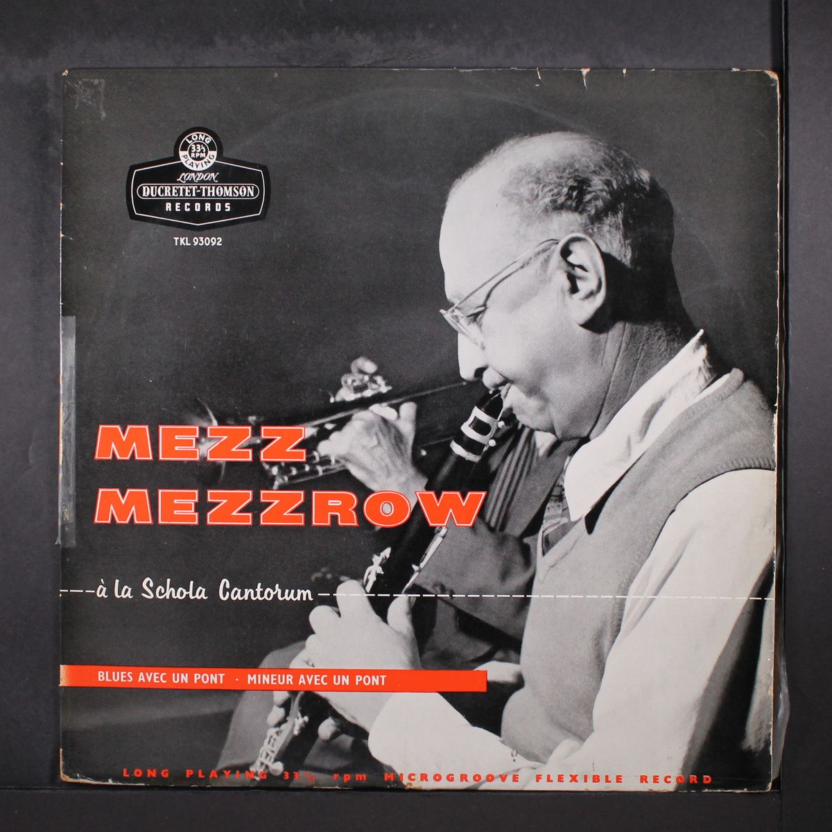 a la schola cantorum by MEZZ MEZZROW