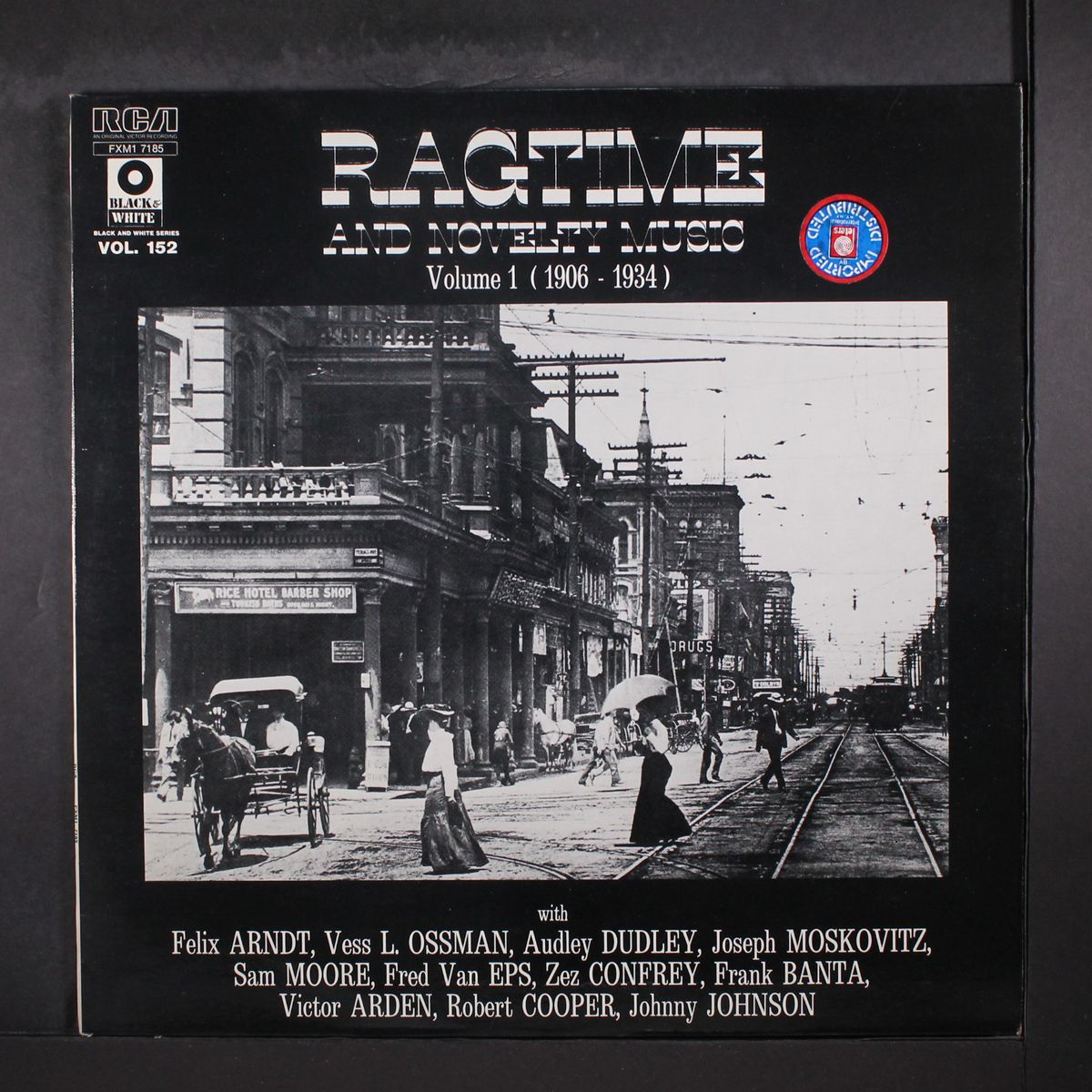 ragtime and novelty music volume 1 (1906-1934) by VARIOUS