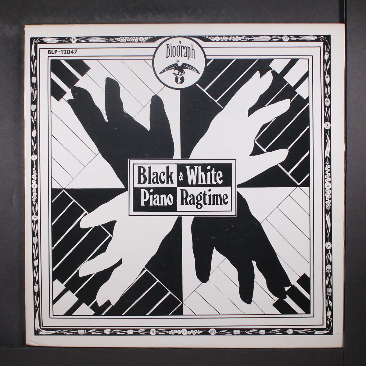 black & white piano ragtime by VARIOUS