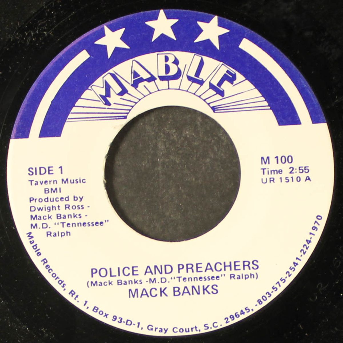 police and preachers by MACK BANKS