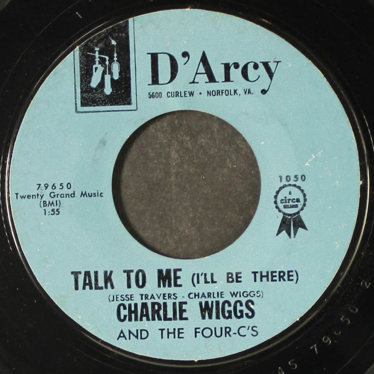 shiny red cadillac / talk to me by CHARLIE WIGGS