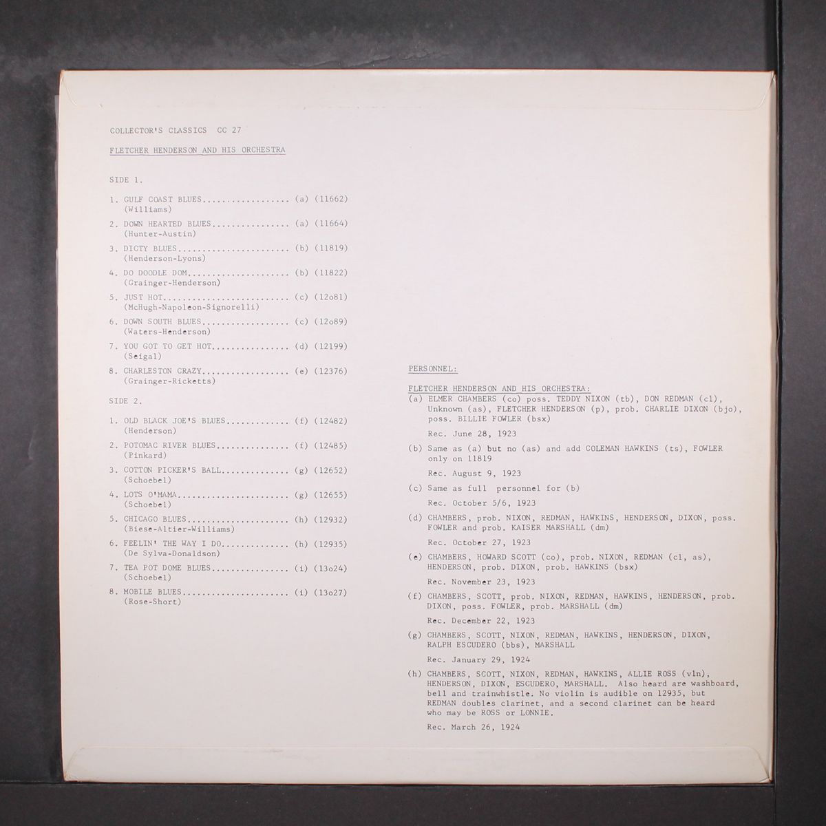 fletcher henderson and his orchestra vol. 1 by FLETCHER HENDERSON