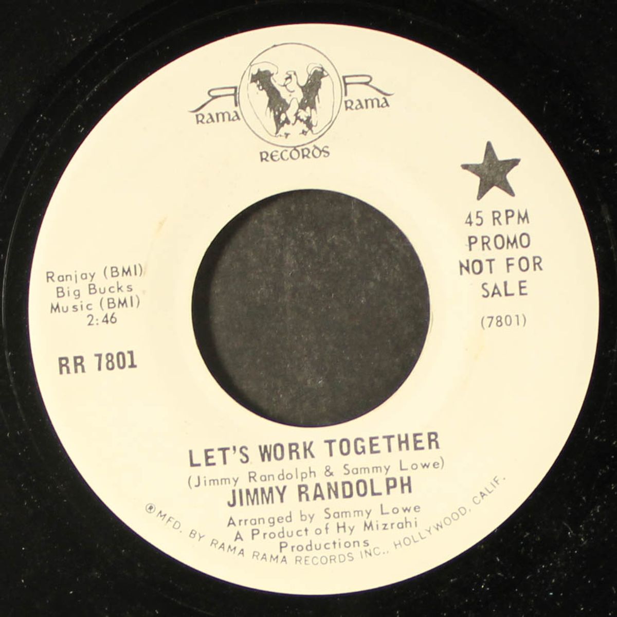 let's work together by JIMMY RANDOLPH