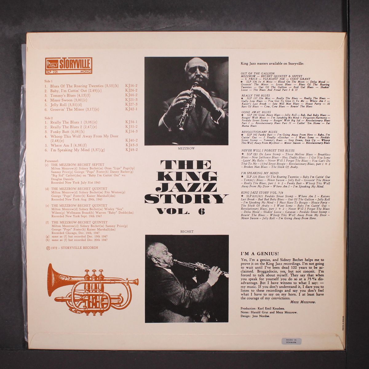 i'm speaking my mind by MEZZROW-BECHET QUINTET