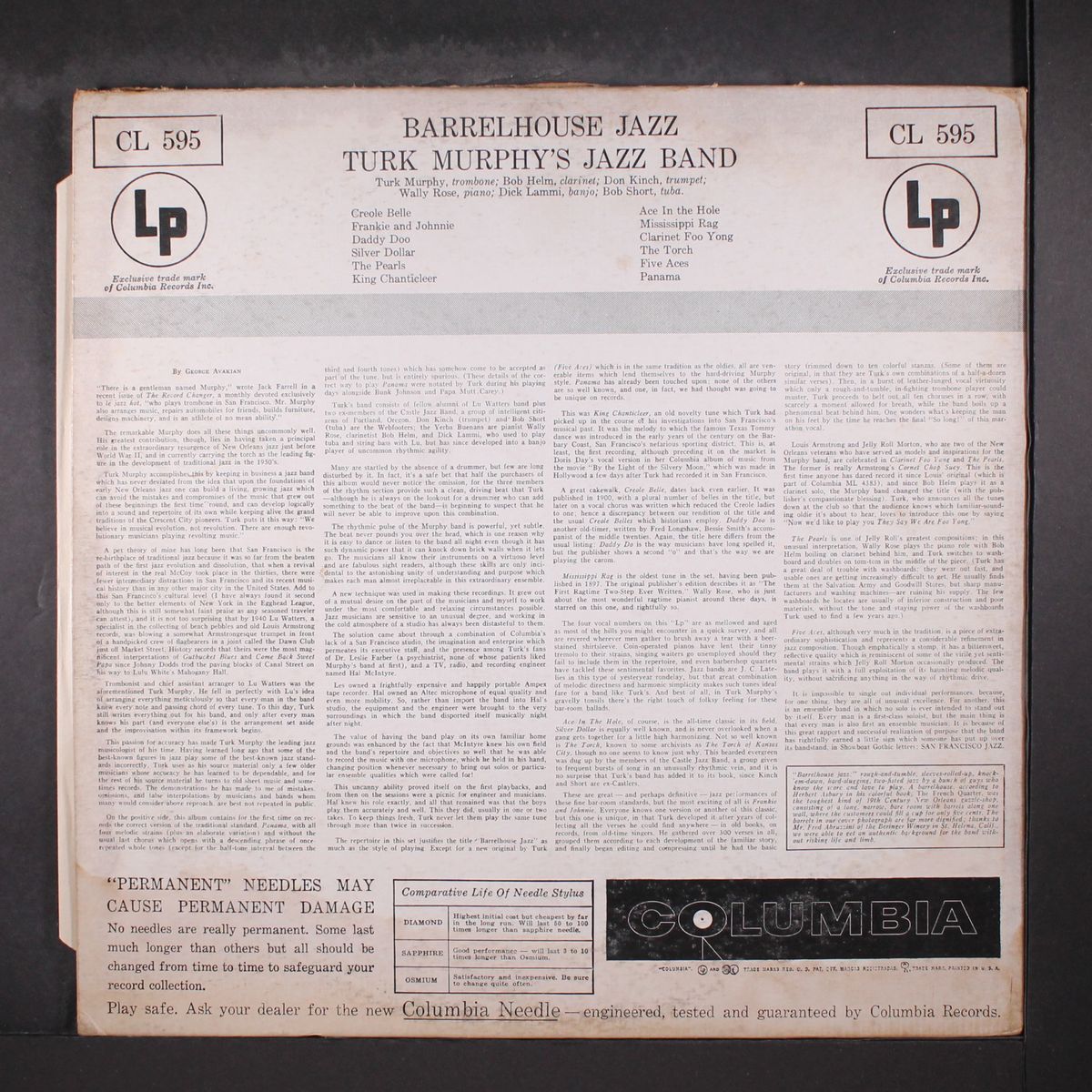 barrelhouse jazz by TURK MURPHY