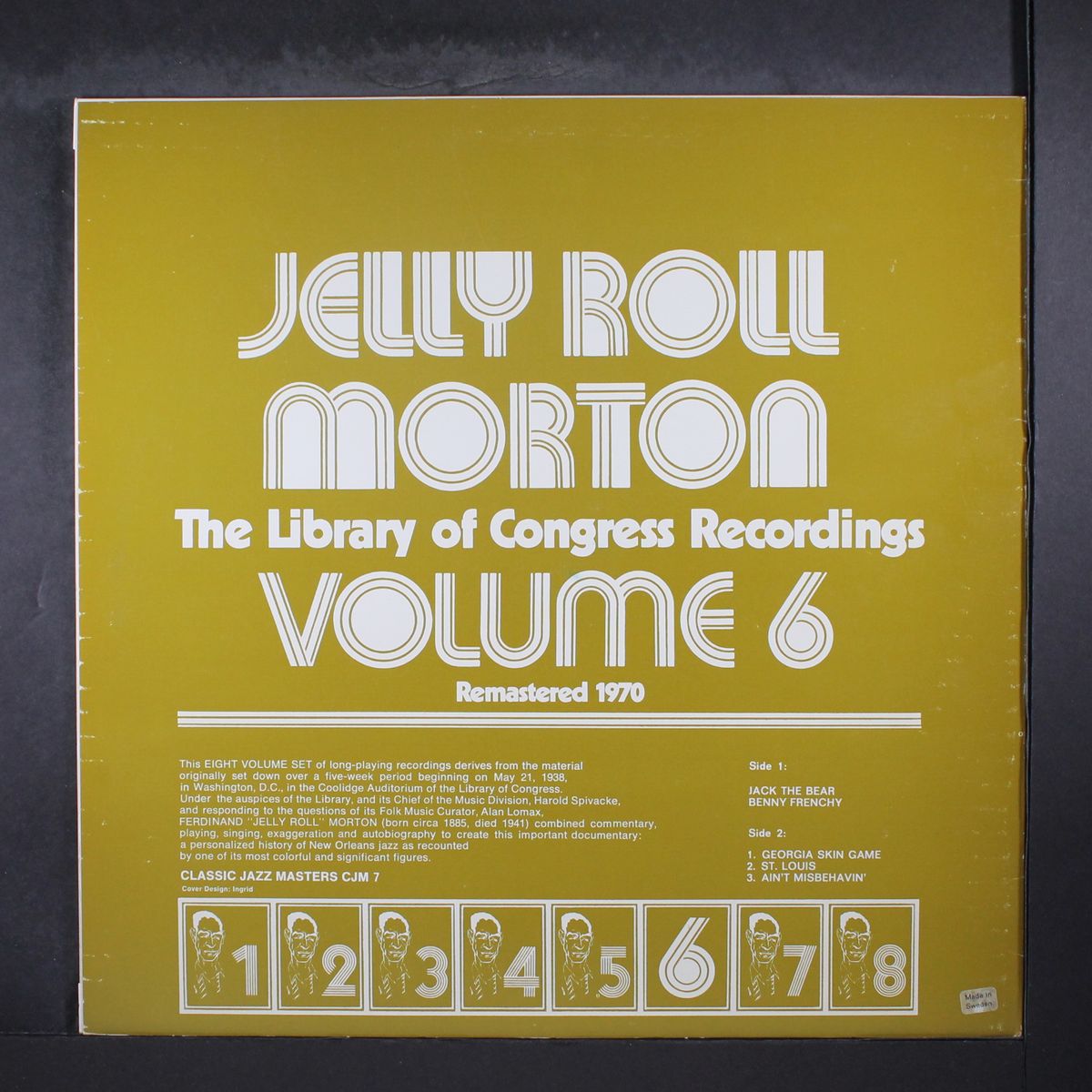 the library of congress recordings volume 6 by JELLY ROLL MORTON