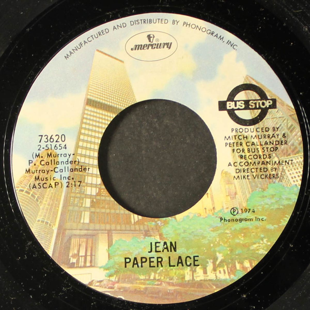 the black-eyed boys / jean by PAPER LACE