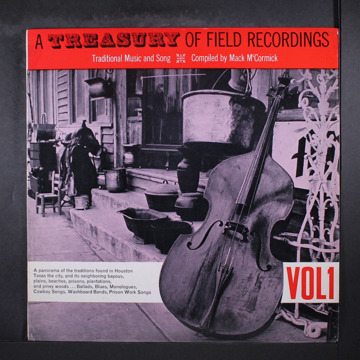 a treasury of field recordings, vol. i by VARIOUS