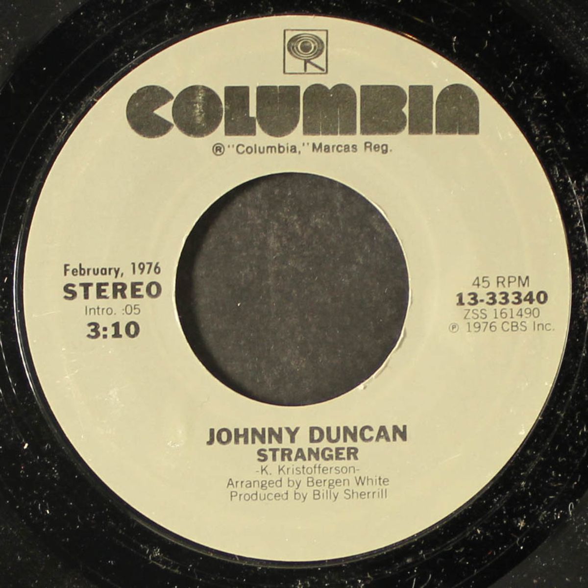 thinkin' of a rendezvous by JOHNNY DUNCAN