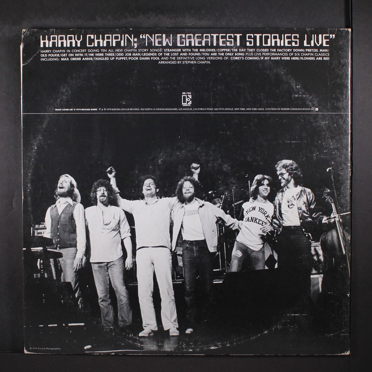 legends of the lost and found by HARRY CHAPIN