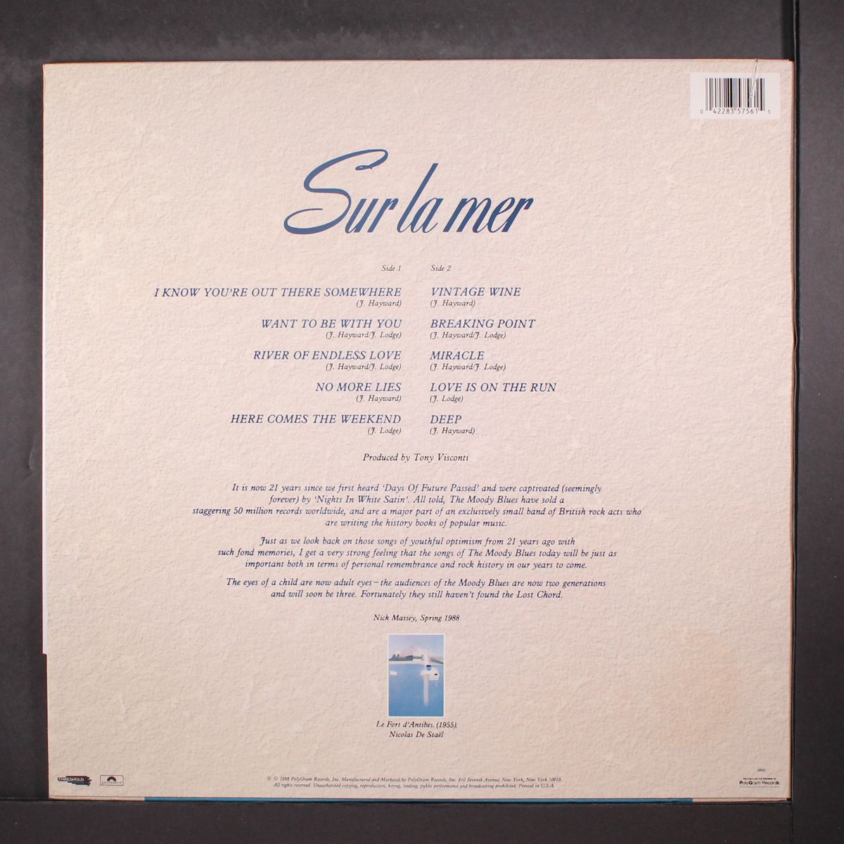 sur la mer by MOODY BLUES