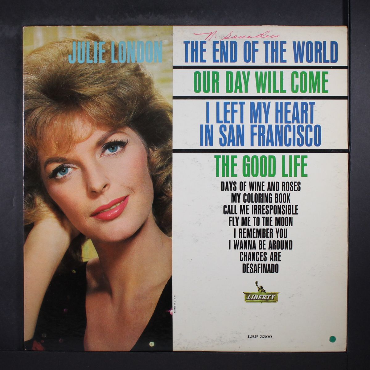 the good life by JULIE LONDON