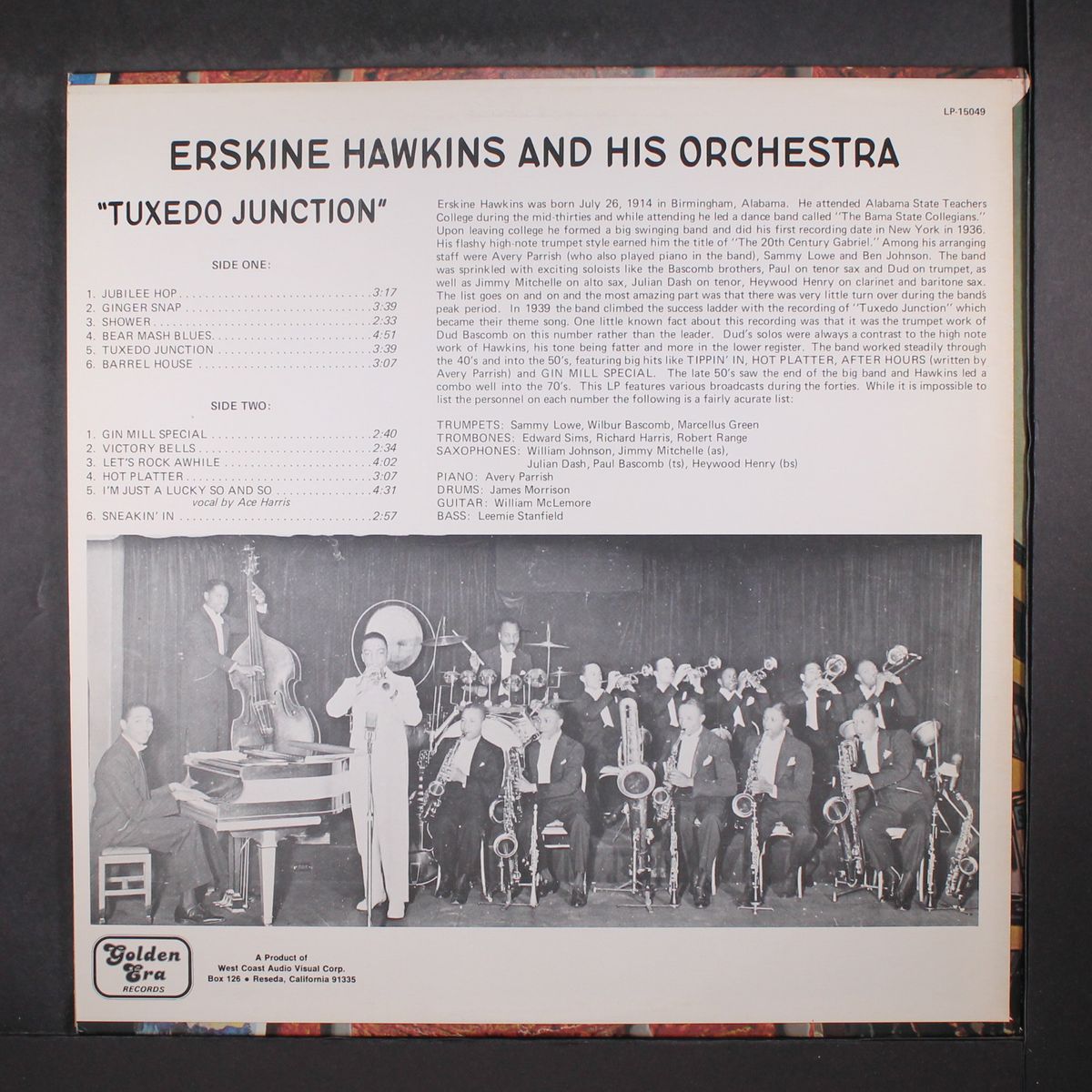 tuxedo junction by ERSKINE HAWKINS