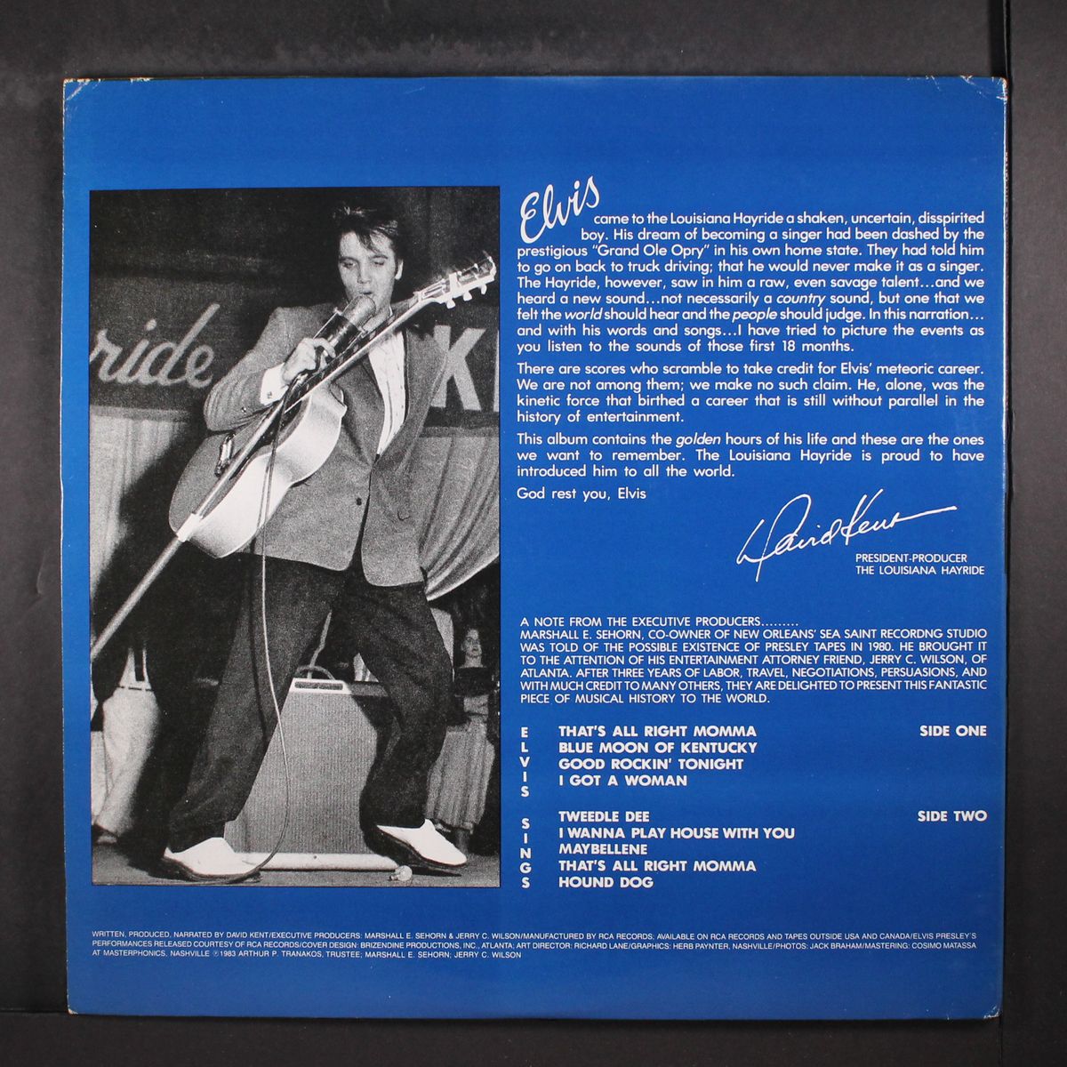 the beginning years by ELVIS PRESLEY