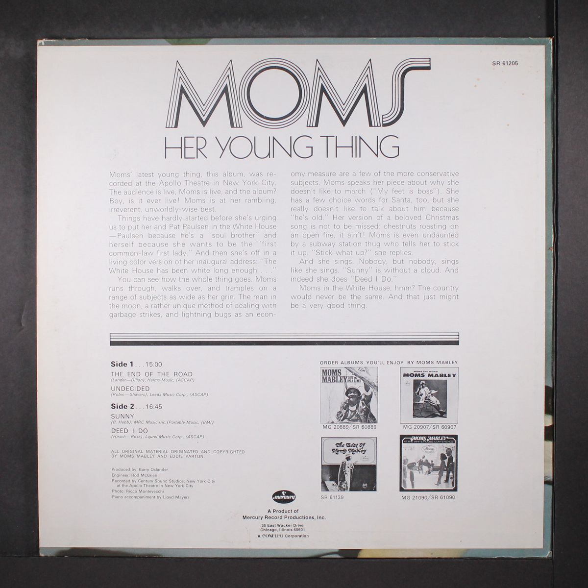 her young thing by MOMS MABLEY