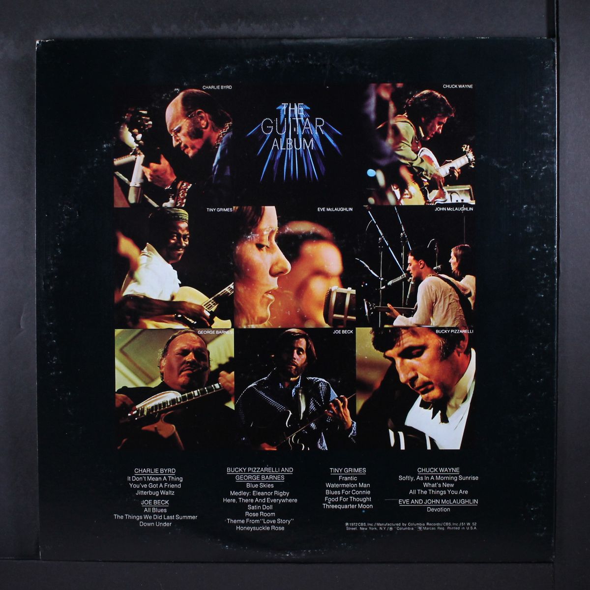 the guitar album by BUCKY PIZZARELLI, ETC.