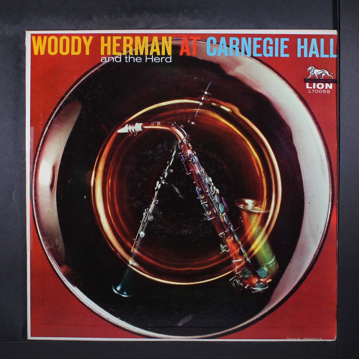 at carnegie hall by WOODY HERMAN