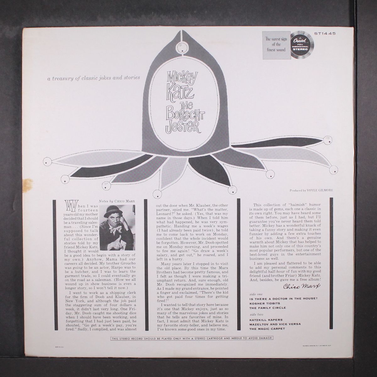 the borscht jester by MICKEY KATZ