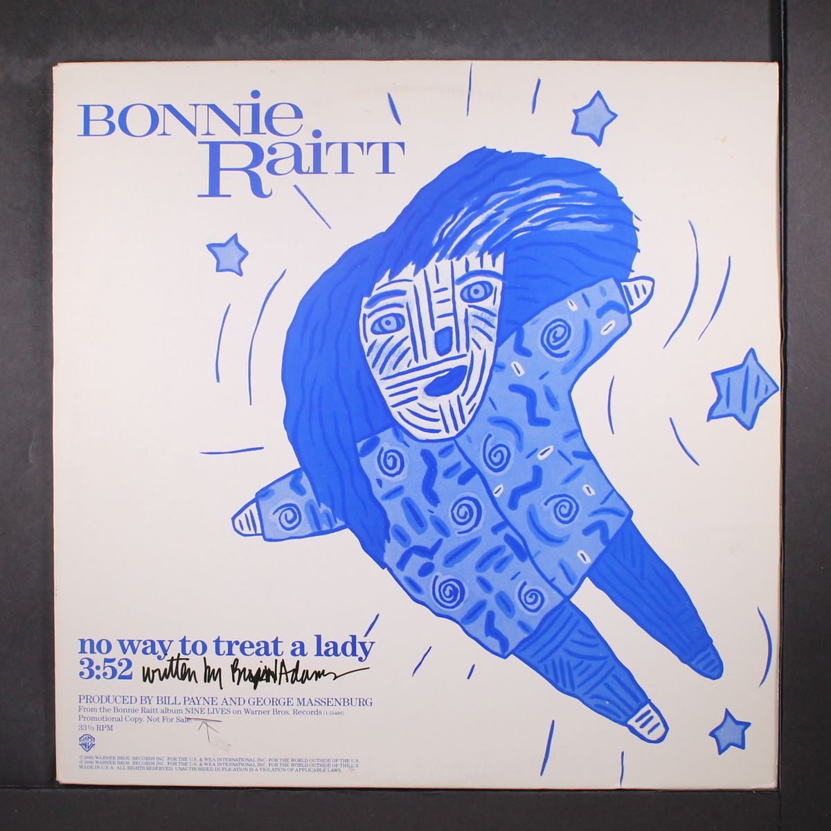 no way to treat a lady / same by BONNIE RAITT