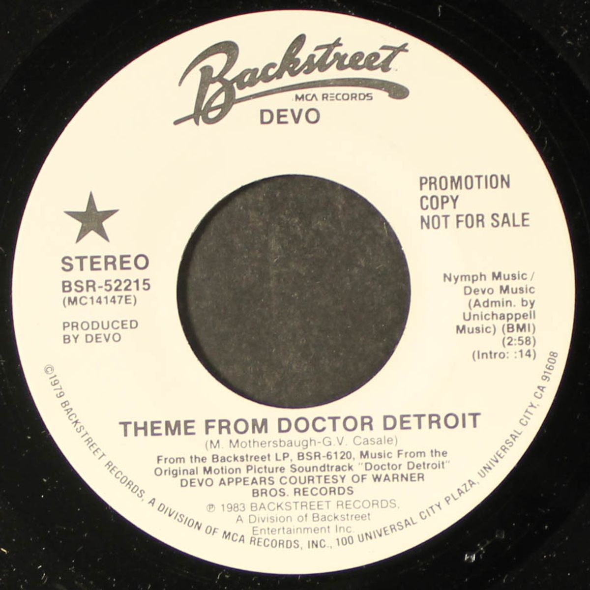 theme from doctor detroit by DEVO