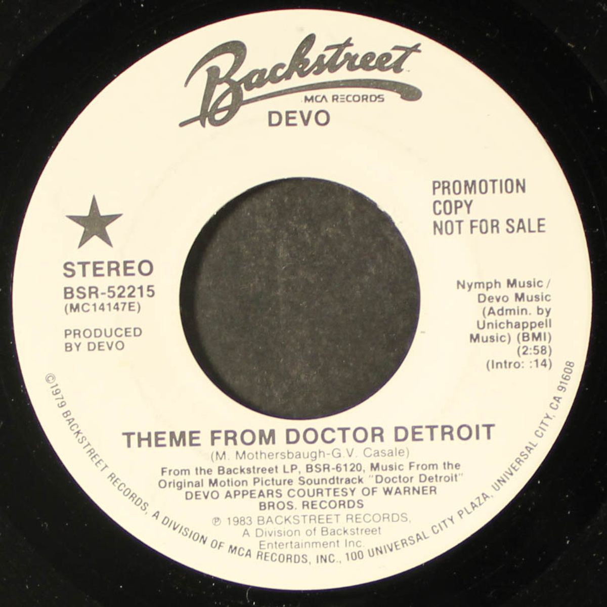 theme from doctor detroit by DEVO