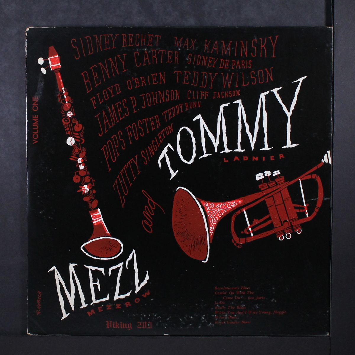 mezrow and ladnier, vol. 1 by MEZZ MEZZROW & TOMMY LADNIER