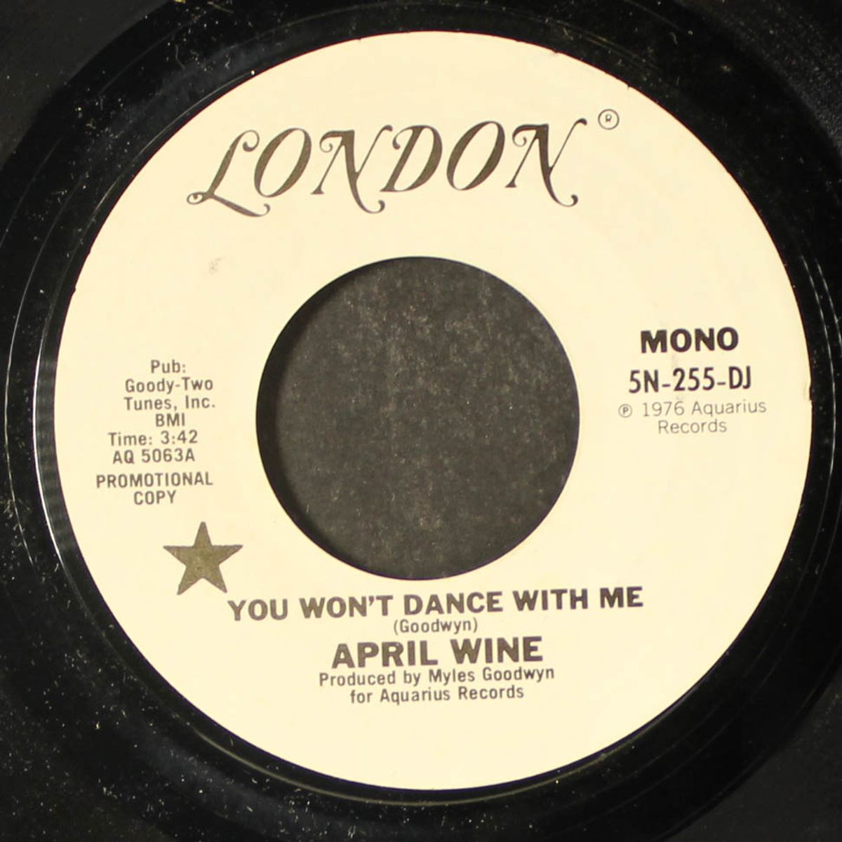 you won't dance with me / mono by APRIL WINE