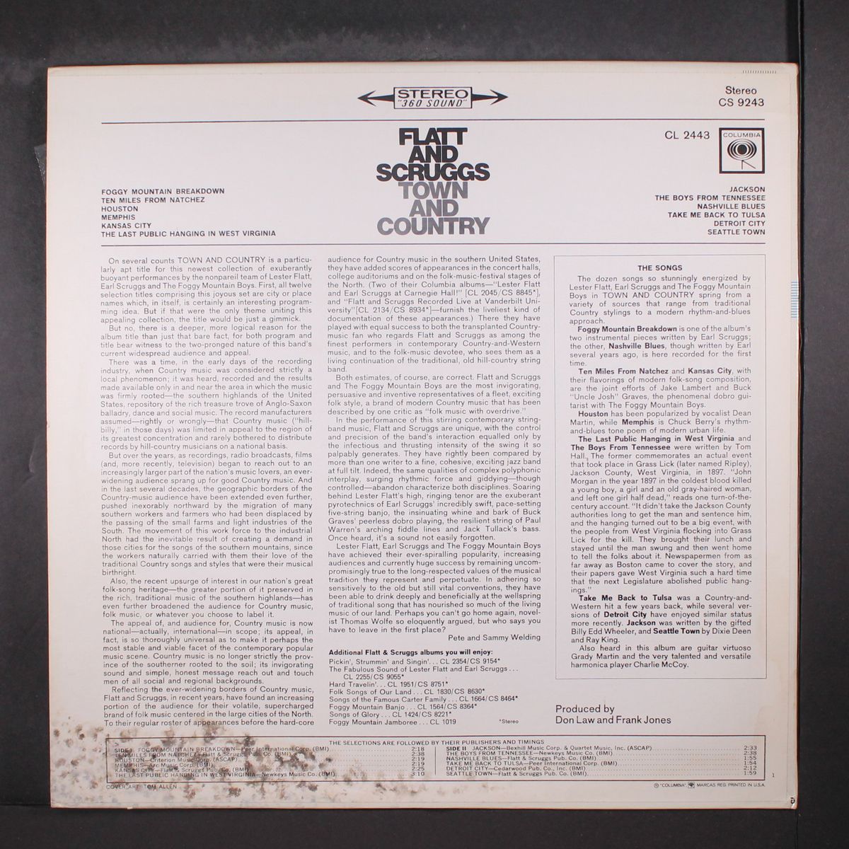 town and country by FLATT & SCRUGGS