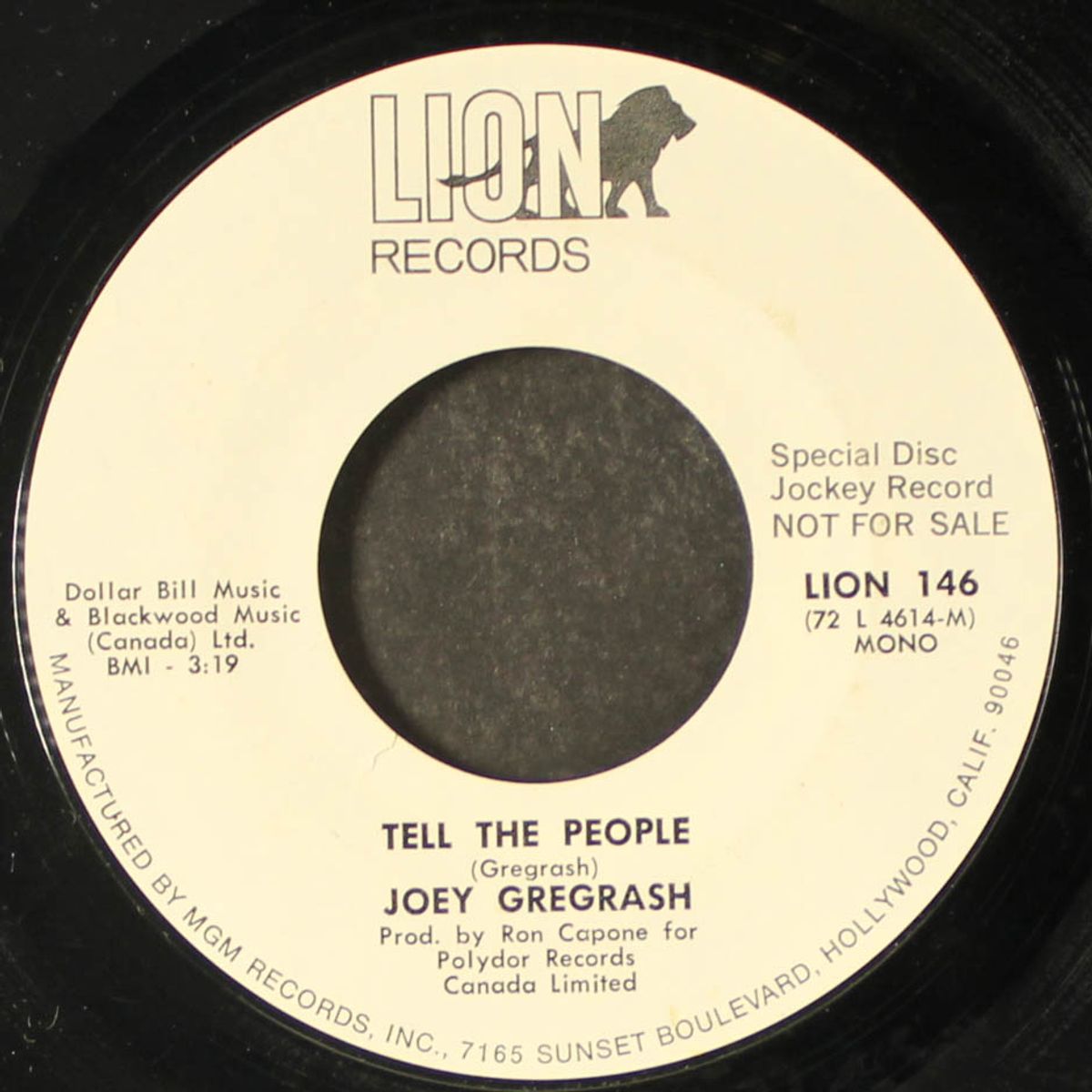 tell the people / same by JOEY GREGRASH