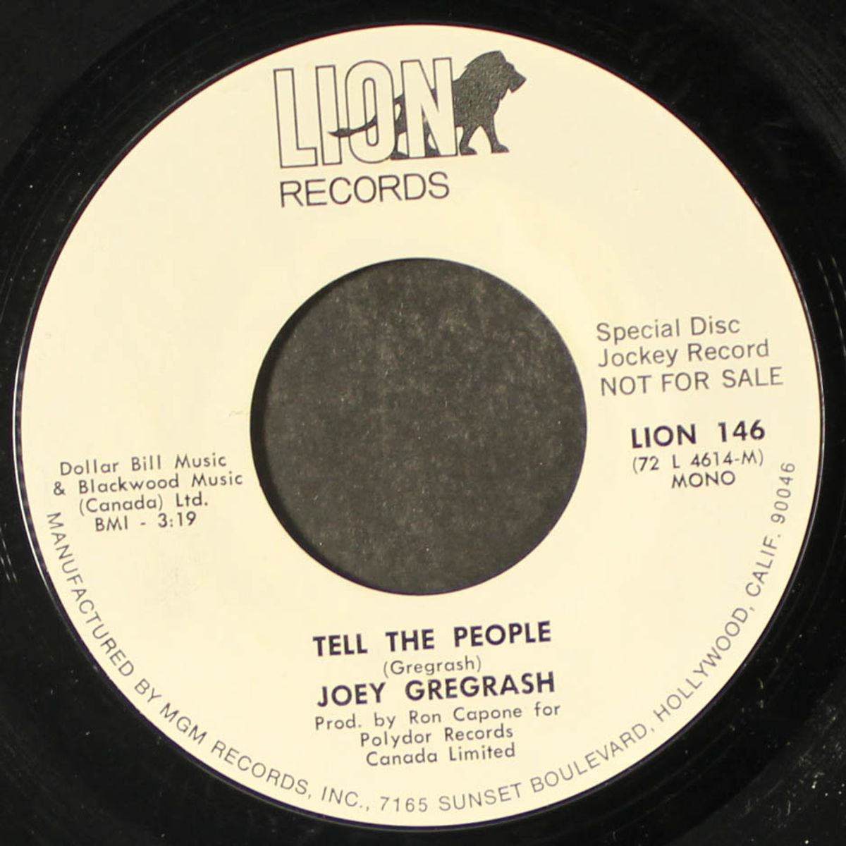 tell the people / same by JOEY GREGRASH