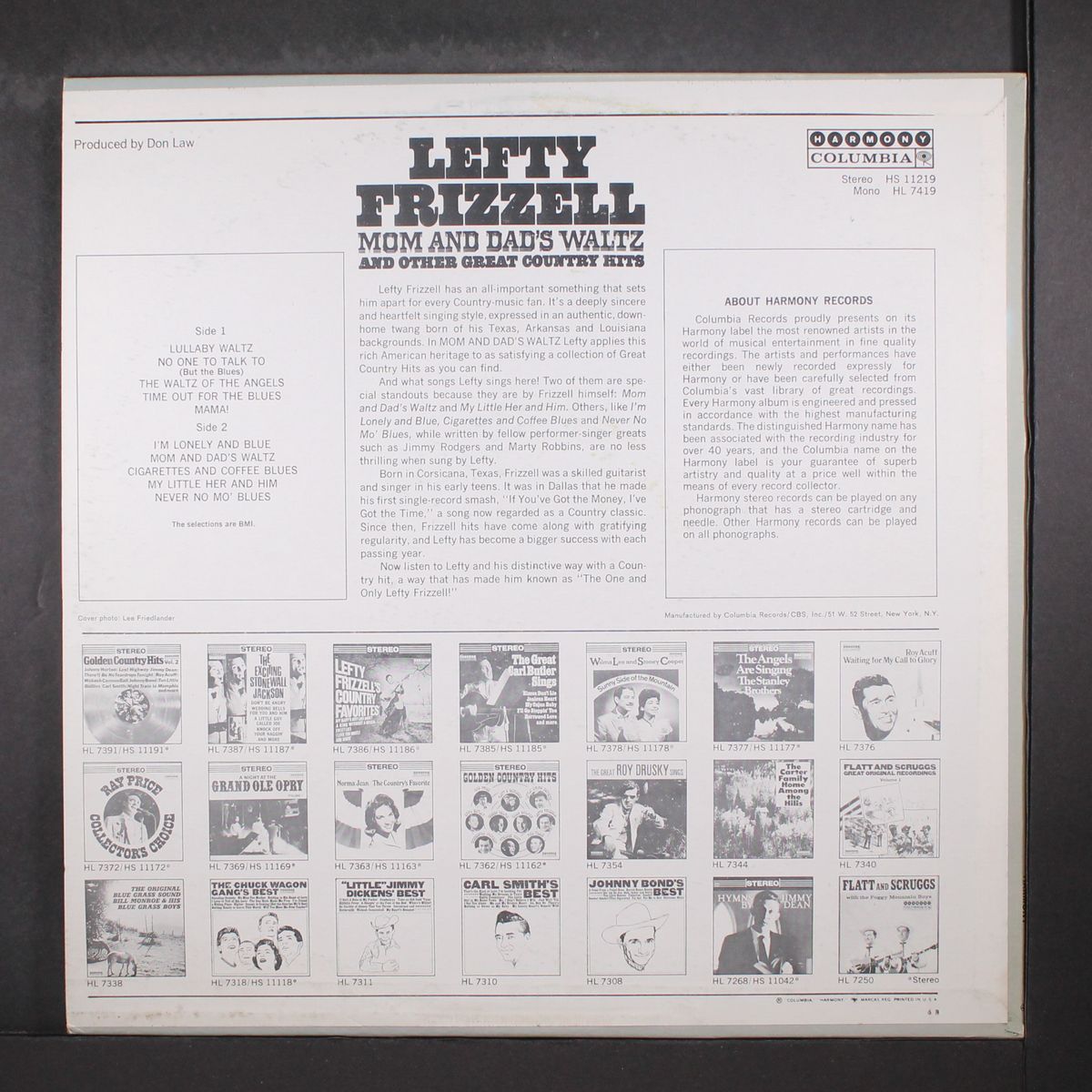 mom and dad's waltz by LEFTY FRIZZELL
