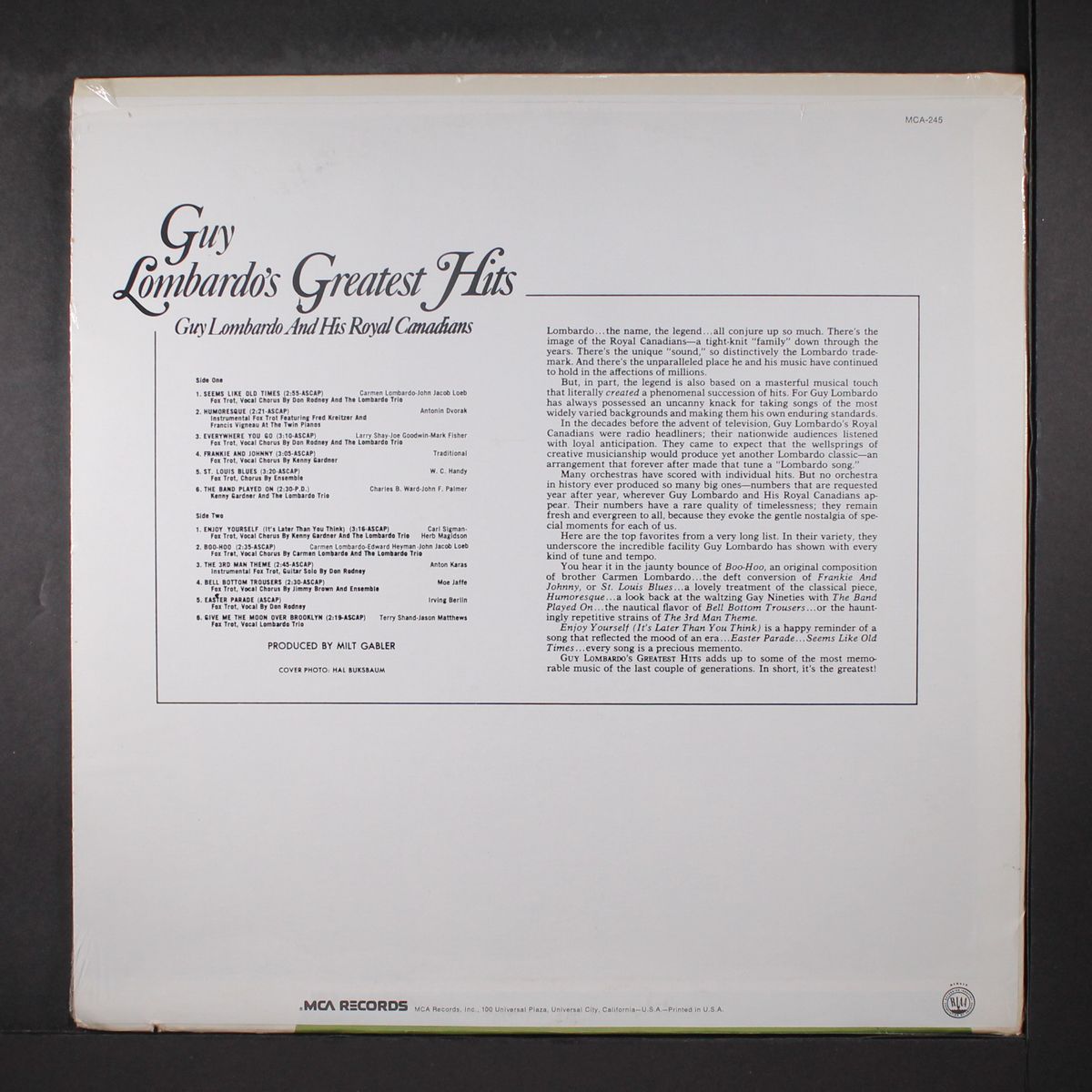 greatest hits by GUY LOMBARDO