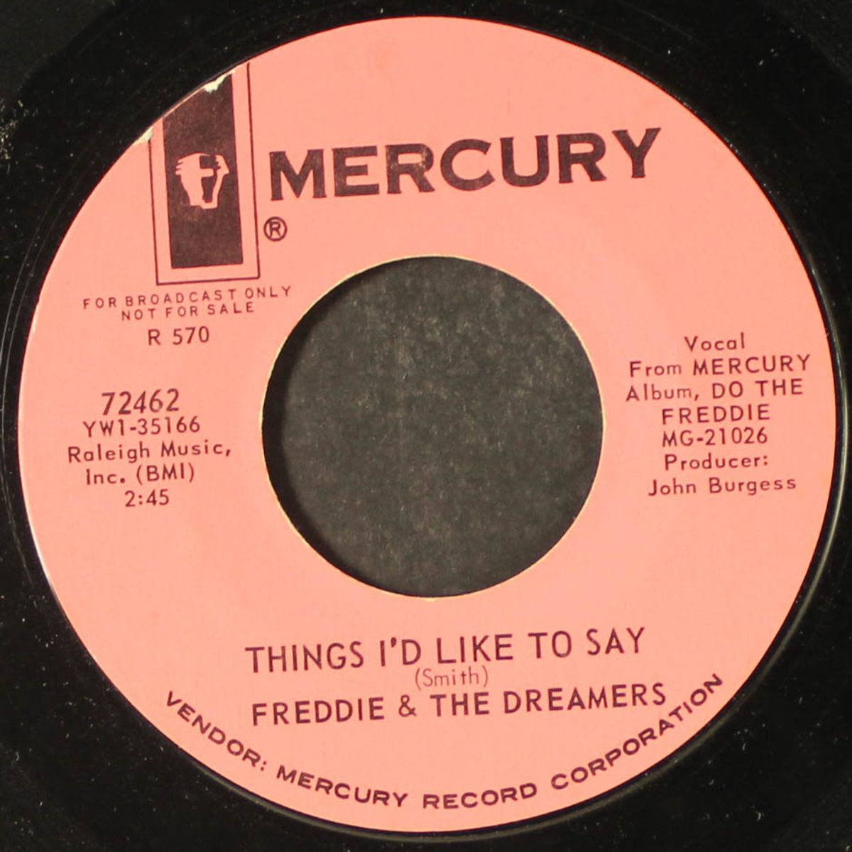 a little you / things i'd like to say by FREDDIE & DREAMERS