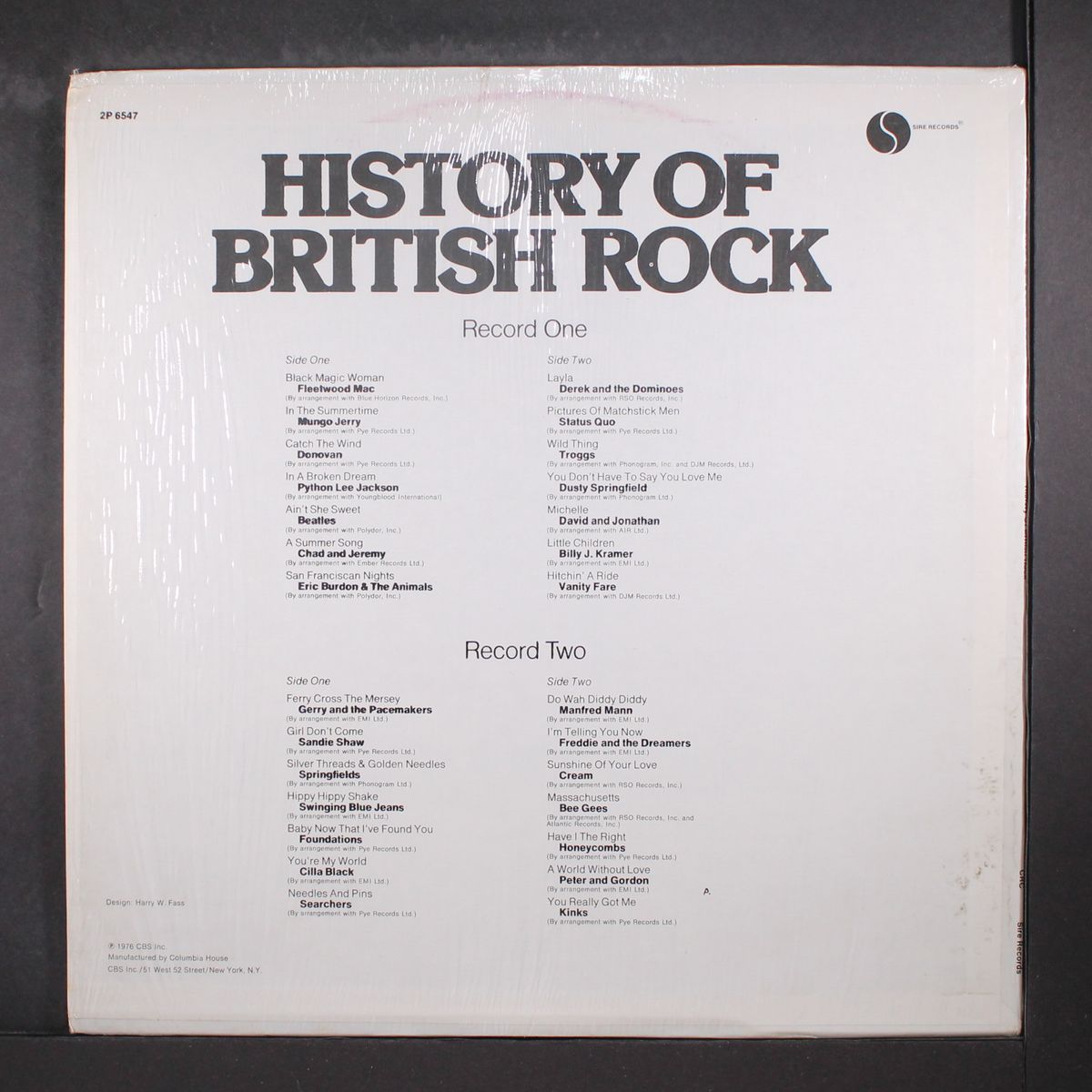 history of british rock by VARIOUS