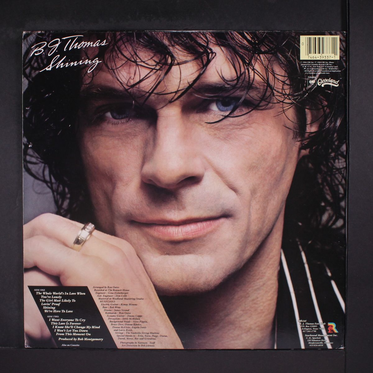 shining by B.J. THOMAS