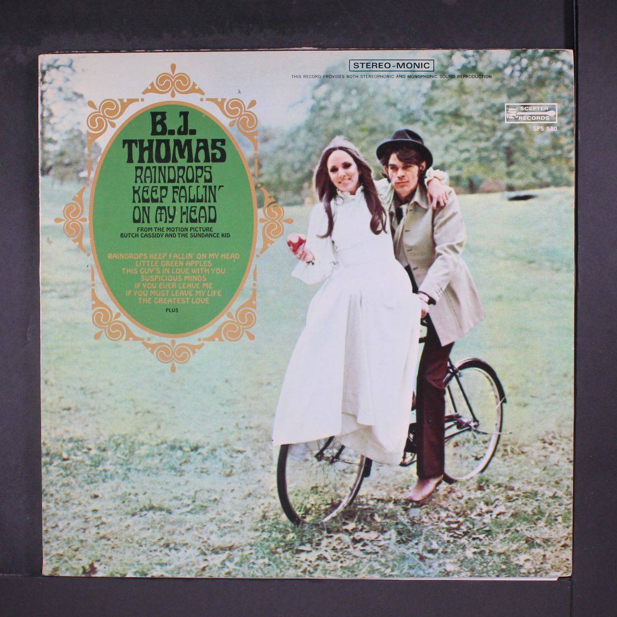 raindrops keep fallin' on my head by B.J. THOMAS